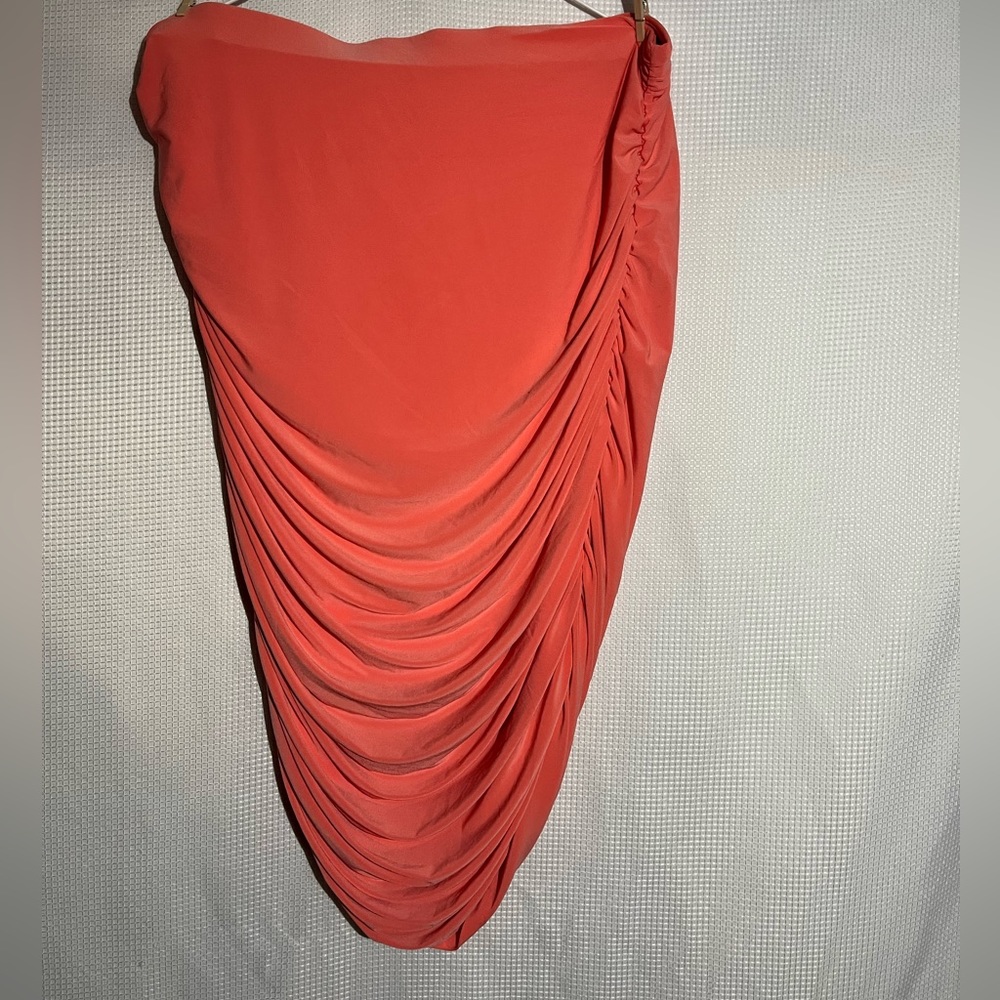 Ruched Express Knee Length Skirt